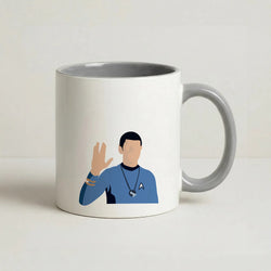 Spock Coffee Grey Mug