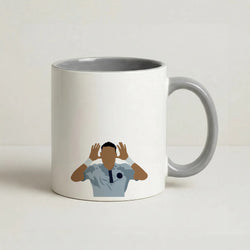 Neymar - Football Coffee Grey Mug