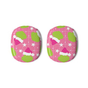 Pink Green Creature Xmas Pattern AirPods Max Case 3