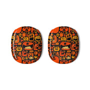 Scary Pumpkin Halloween Pattern AirPods Max Case 3