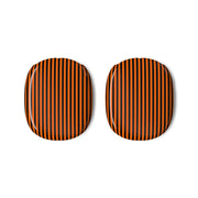 Orange & Black Stripe AirPods Max Case 3