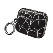 Black Cobwebs Pattern AirPods Case 8