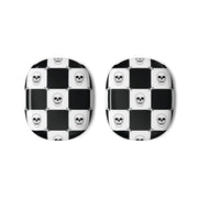 Checkered Skulls Pattern AirPods Max Case 3