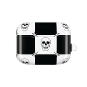 Checkered Skulls Pattern AirPods Case 5