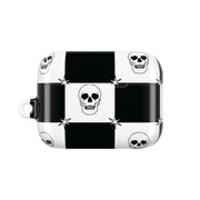 Checkered Skulls Pattern AirPods Case 6