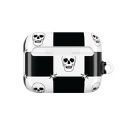 Checkered Skulls Pattern AirPods Case 7