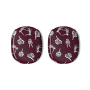 Skeleton Hands Pattern AirPods Max Case 3