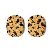Black Cat And Hats Pattern AirPods Max Case 3