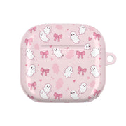 Pink Ghosts And Bows AirPods Case 4