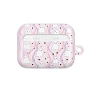 Wavy Ghost Pastels AirPods Case 7