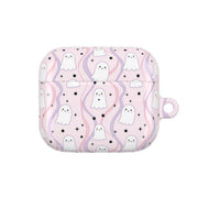 Wavy Ghost Pastels AirPods Case 3