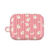 Candy Stripe Ghosts AirPods Case 6