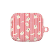 Candy Stripe Ghosts AirPods Case 3