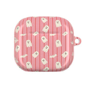 Candy Stripe Ghosts AirPods Case 4