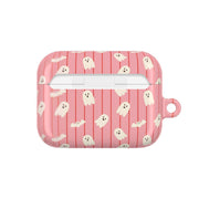 Candy Stripe Ghosts AirPods Case 7