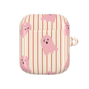 Candy Stripe Ghosts - Vanilla AirPods Case 1