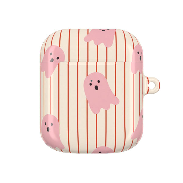 Candy Stripe Ghosts - Vanilla AirPods Case - AirPods 1