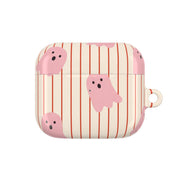 Candy Stripe Ghosts - Vanilla AirPods Case 3