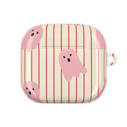 Candy Stripe Ghosts - Vanilla AirPods Case 4