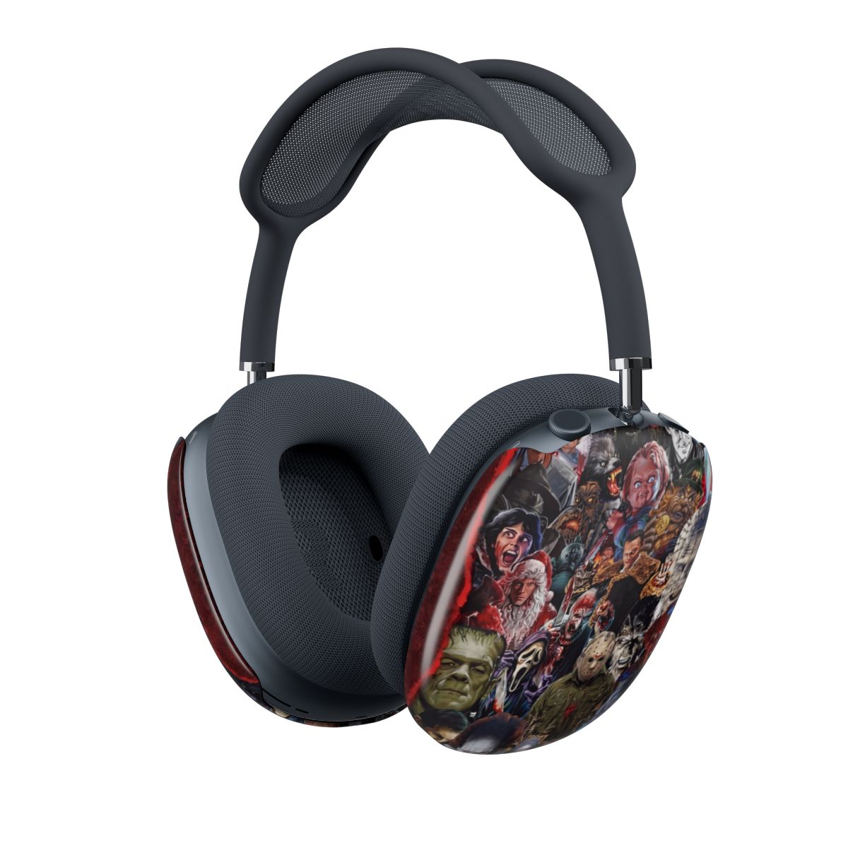 Collage of Horror AirPods Max Case
