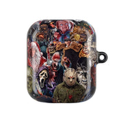 Collage of Horror AirPods Case 2