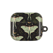Moonlit Luna Moths AirPods Case 3