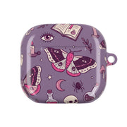 Purple Witchy Doodles AirPods Case 4