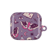 Purple Witchy Doodles AirPods Case 3