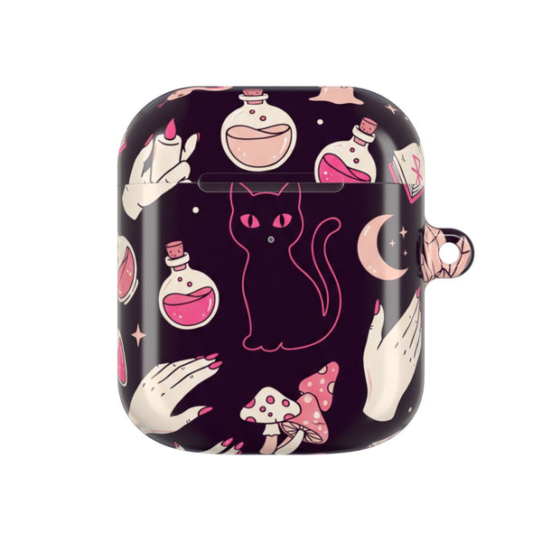 Black Witchy Doodles AirPods Case - AirPods 1