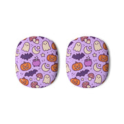 Lilac Witchy Doodles AirPods Max Case 3