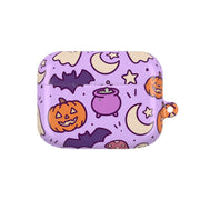 Lilac Witchy Doodles AirPods Case 5