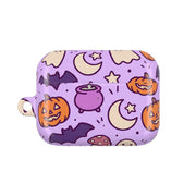 Lilac Witchy Doodles AirPods Case 6