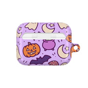 Lilac Witchy Doodles AirPods Case 7