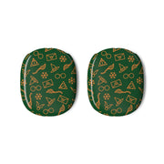 Christmas Wizard Icons Pattern AirPods Max Case 3