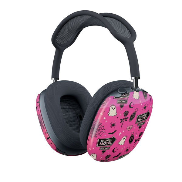 Haunted Motel Pink AirPods Max Case