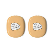 Why Are We Like This - Heart TV AirPods Max Case 3
