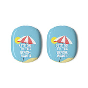 Lets Go To The Beach - Summer Quotes AirPods Max Case 3