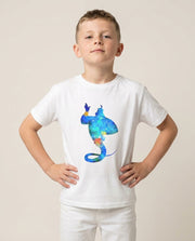 Watercolour Aladdin Fairytale Kids T-Shirt 1