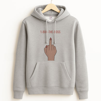 1-800 The Boss Grey Hoodie