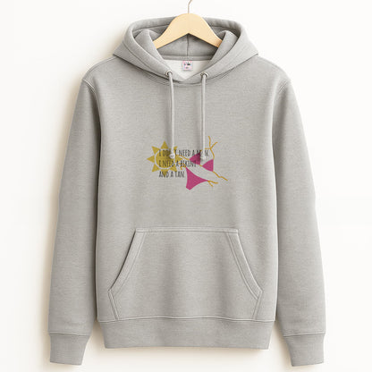 I Don't Need A Man - Summer Quotes Grey Hoodie