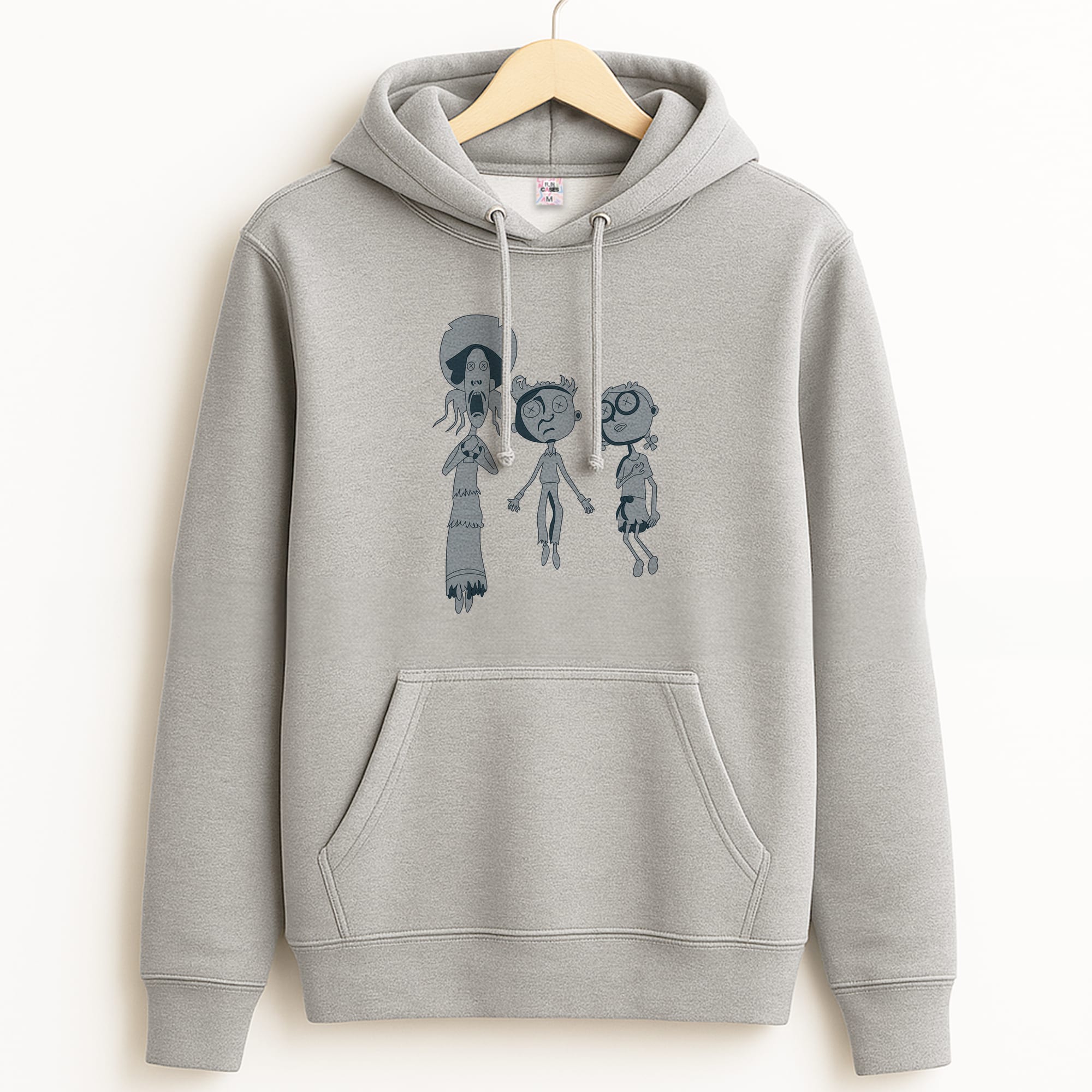 Cor Outline Grey Hoodie