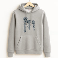 Cor Outline Grey Hoodie