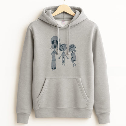 Cor Outline Grey Hoodie
