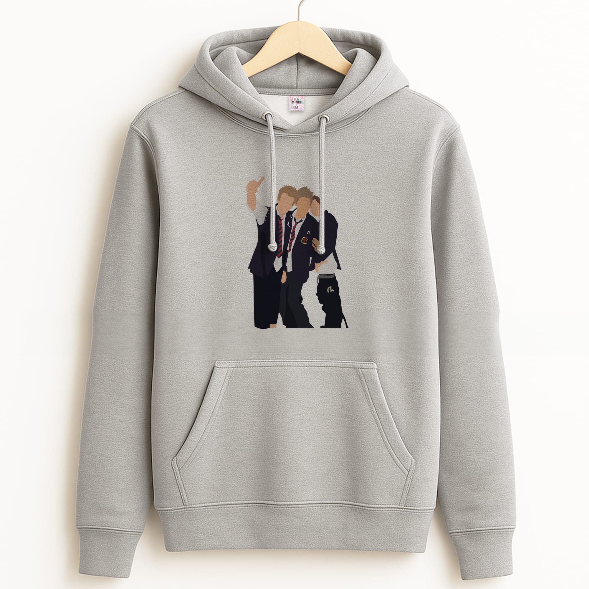School Clothes - Bust Band Grey Hoodie