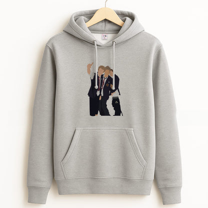 School Clothes - Bust Band Grey Hoodie