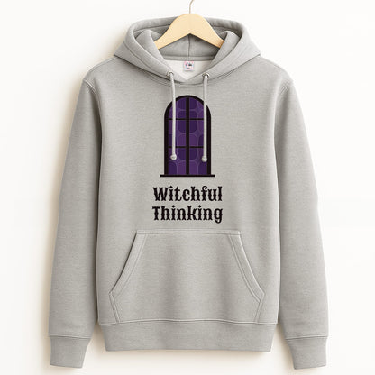 Witchful Thinking Grey Hoodie