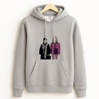 Wednesday And Wednesday Grey Hoodie