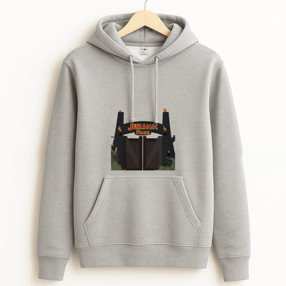 The gate - Dinosaur Park Grey Hoodie