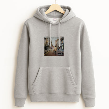 What's The Story Grey Hoodie