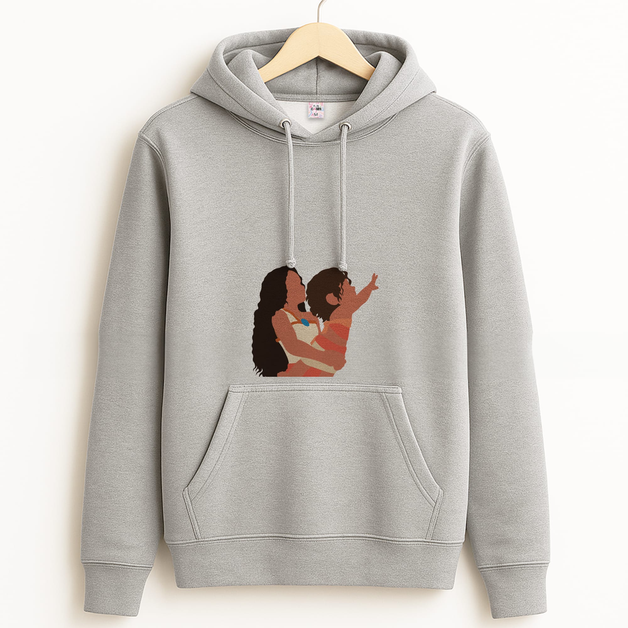 Reach Out Grey Hoodie
